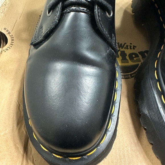 Dr. Martens Jadon Boot Smooth Leather Platforms - Picture 3 of 8